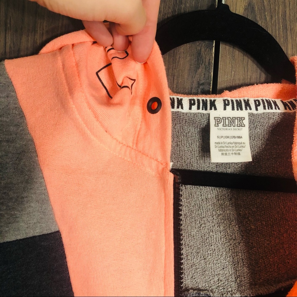 ^💙2/$40💙PINK Victoria Secret Zip Up Sweater Small - Picture 11 of 15